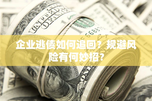 北京企业逃债如何追回？规避风险有何妙招？