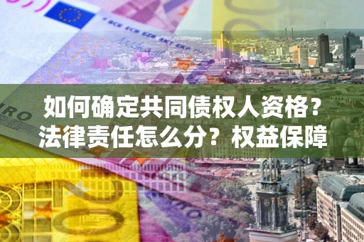 北京如何确定共同债权人资格？法律责任怎么分？权益保障技巧揭秘！