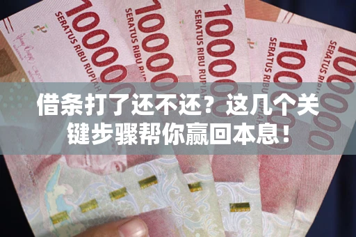 北京借条打了还不还？这几个关键步骤帮你赢回本息！