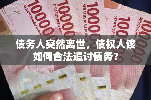 北京债务人突然离世，债权人该如何合法追讨债务？