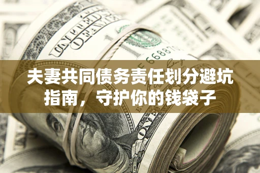 北京夫妻共同债务责任划分避坑指南，守护你的钱袋子